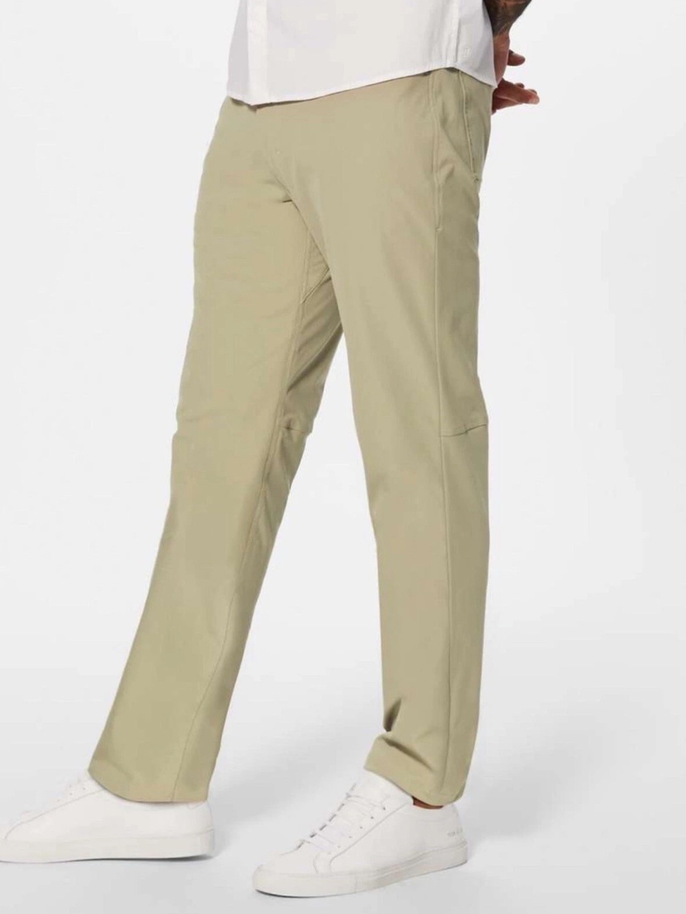 lululemon athletica abc pantd Men's Straight Leg Chinos — Light Gray size 34
